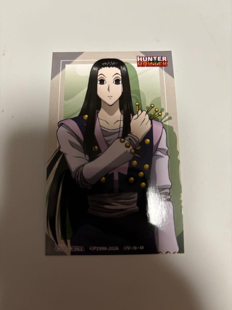 イルミ 7枚 フォトカード ゾルディック家 グラッテ HUNTER×HUNTER
