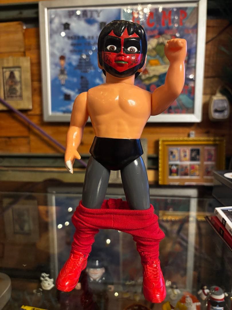 グレート・ムタ ソフビ 24cm 衣装付き プロレス フィギュア