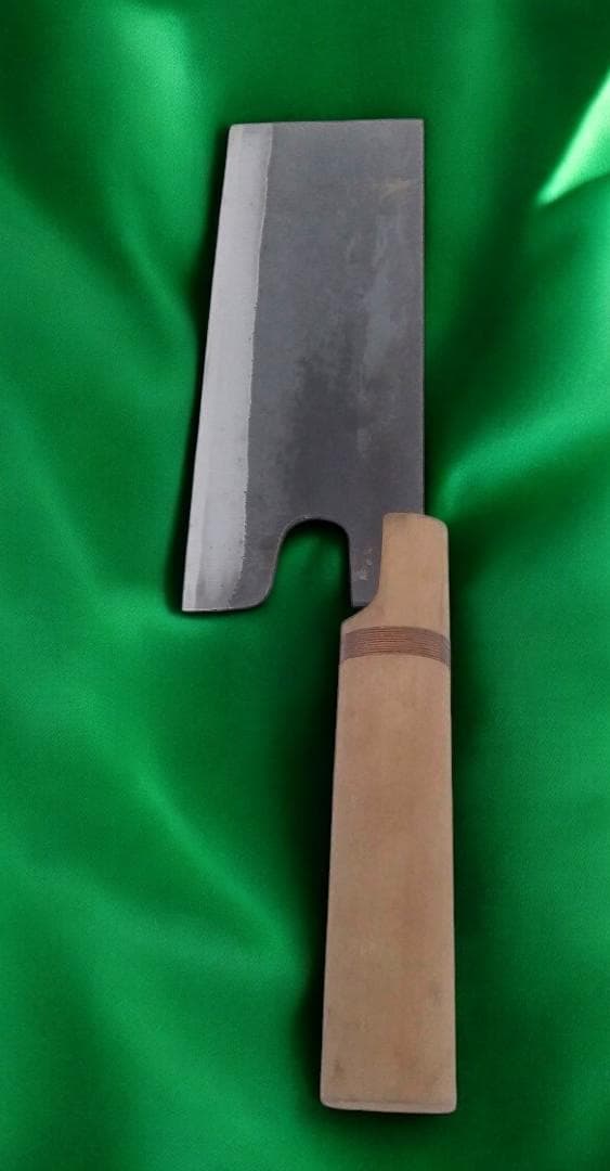 ●忠房 丸寅 麵切り包丁●全長約35cm●刃渡り約21.2cm
