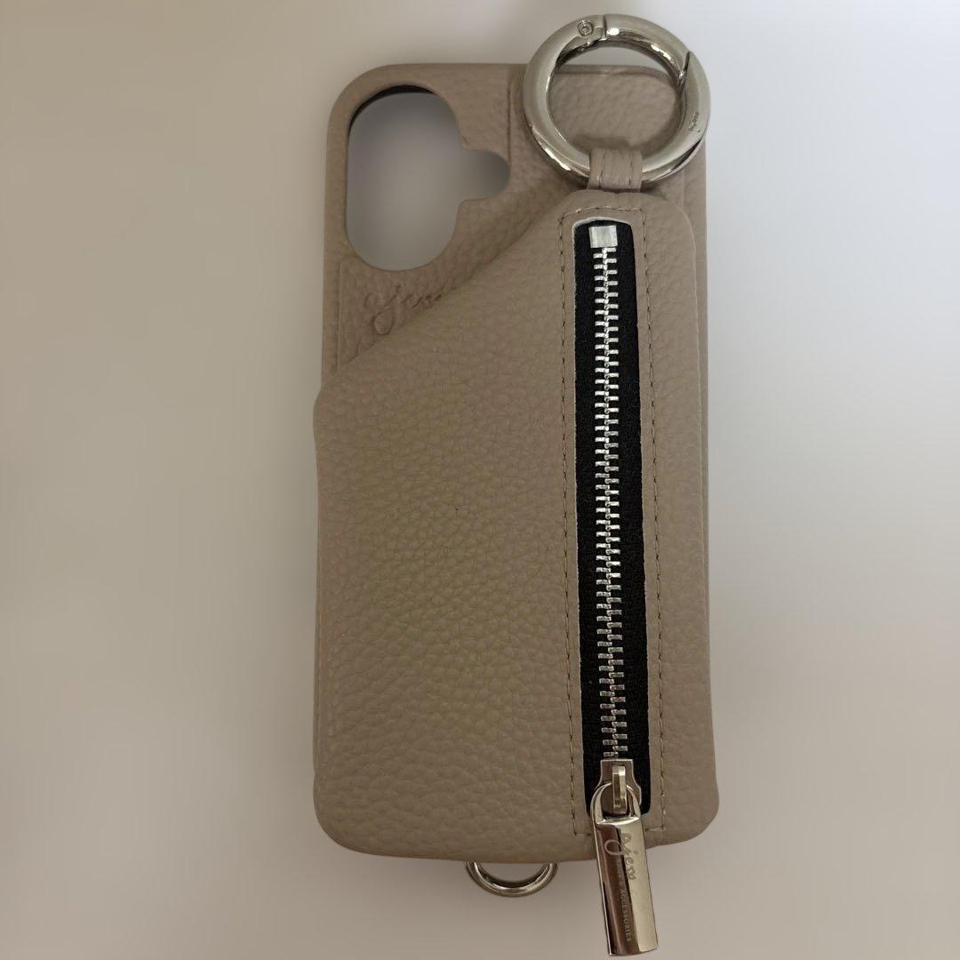 <ajew>CADENAS ストラップ iPhone16ケース