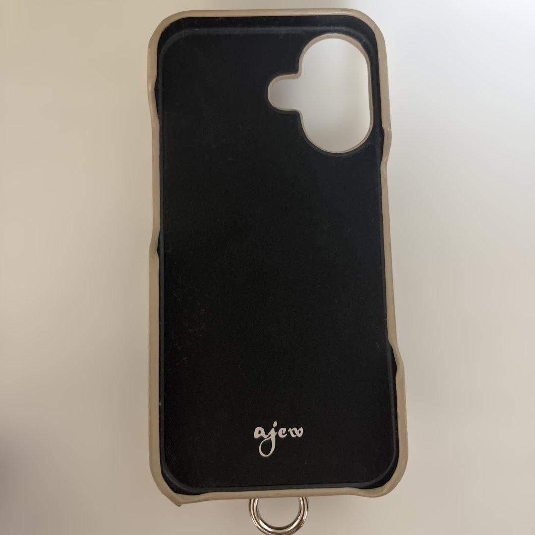 <ajew>CADENAS ストラップ iPhone16ケース