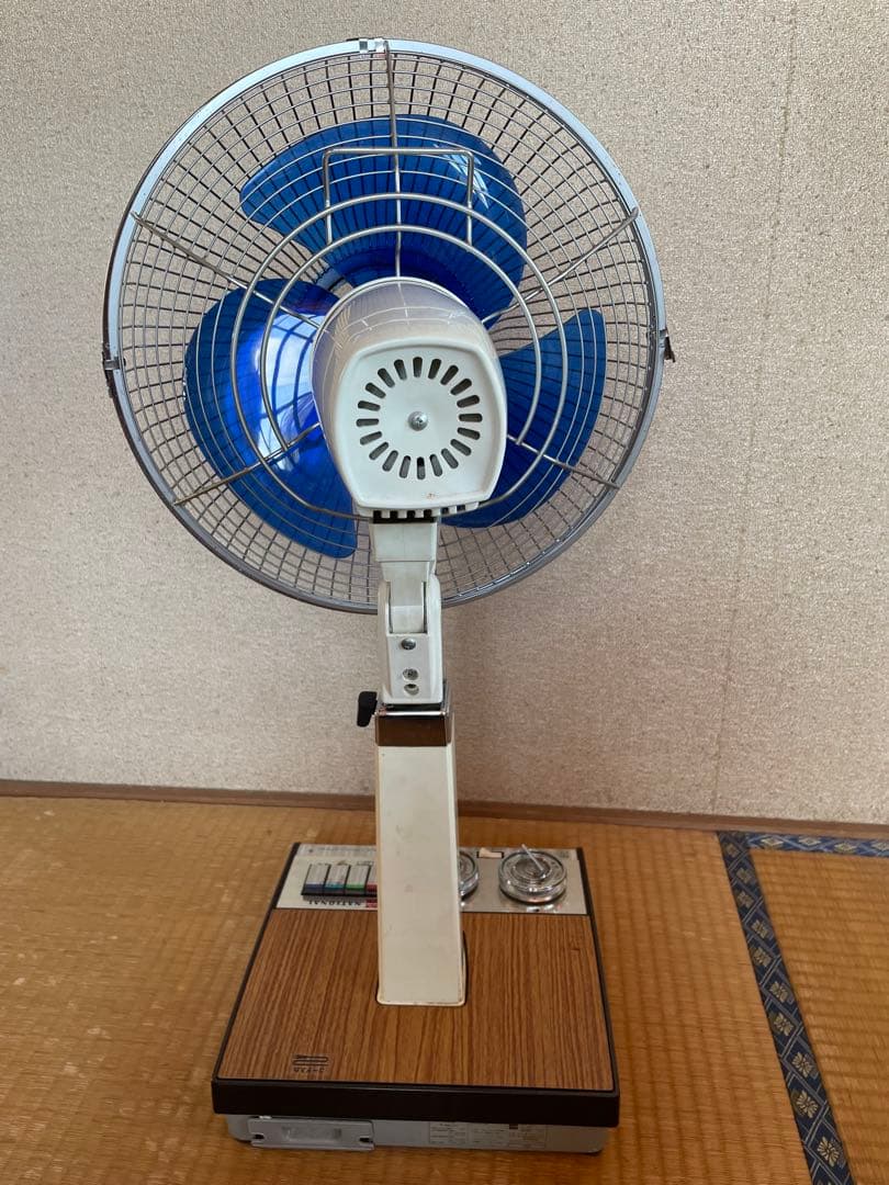 【動作確認済】National F-30LIC 扇風機 元箱付き　昭和レトロ