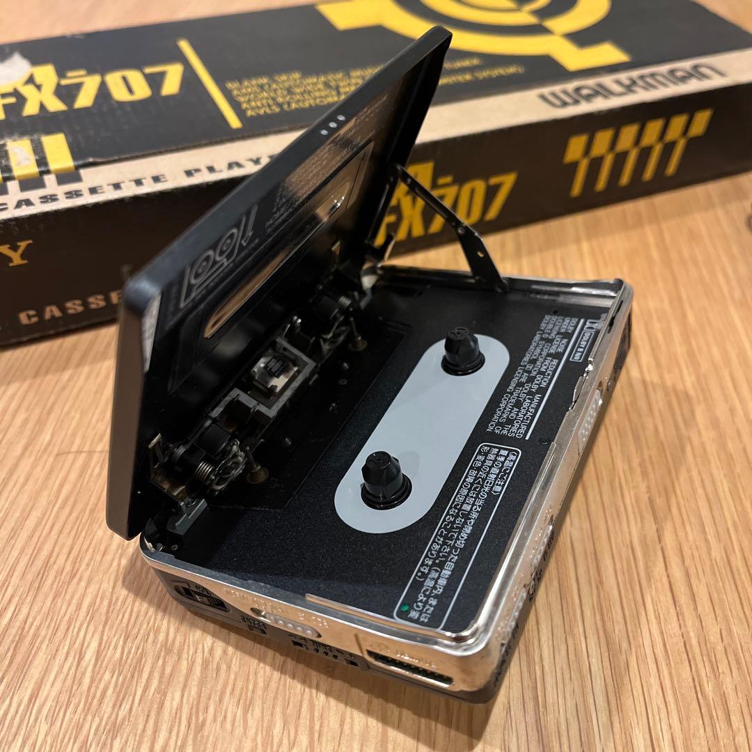【当時モノ・ジャンク】SONY WM-FX707 ラジオカセットプレーヤ