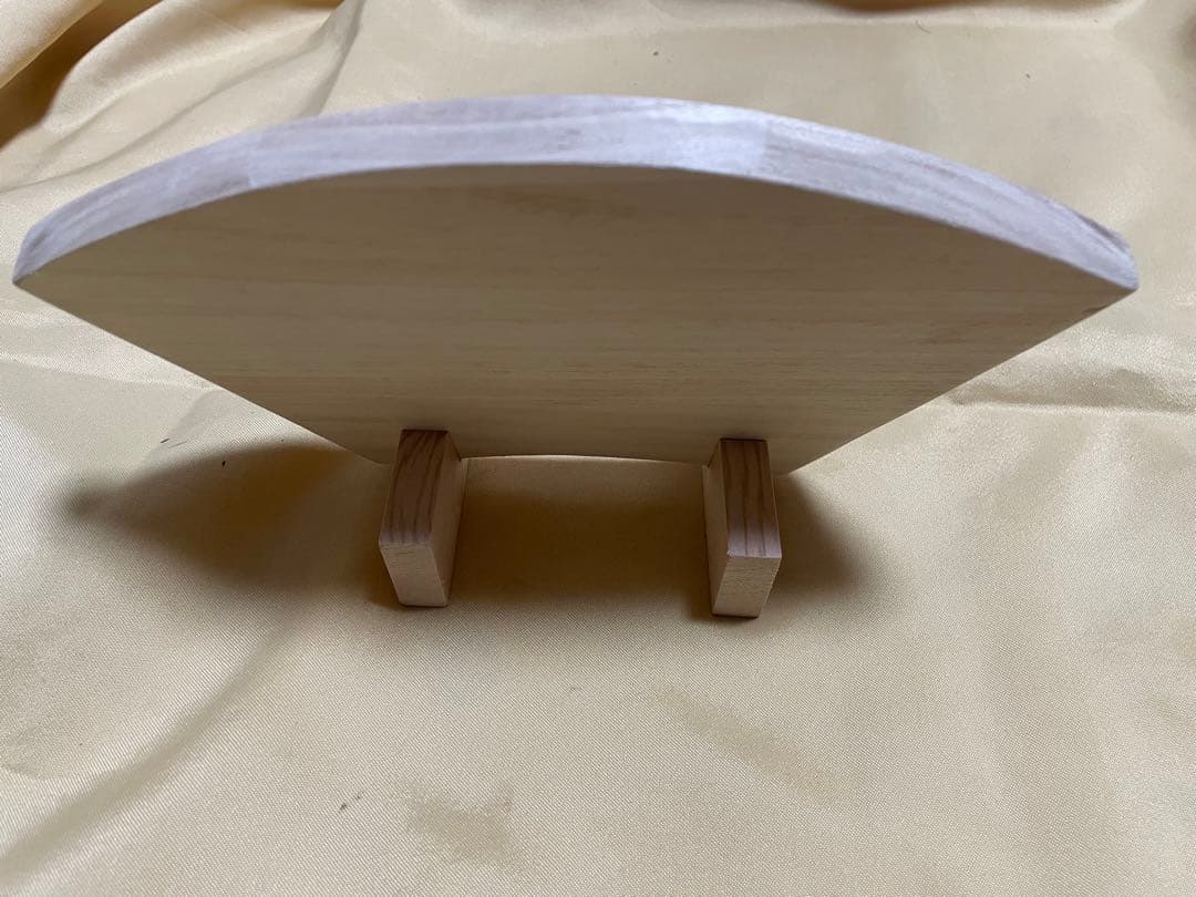 時代武具　鉄地　三日月透かし鍔