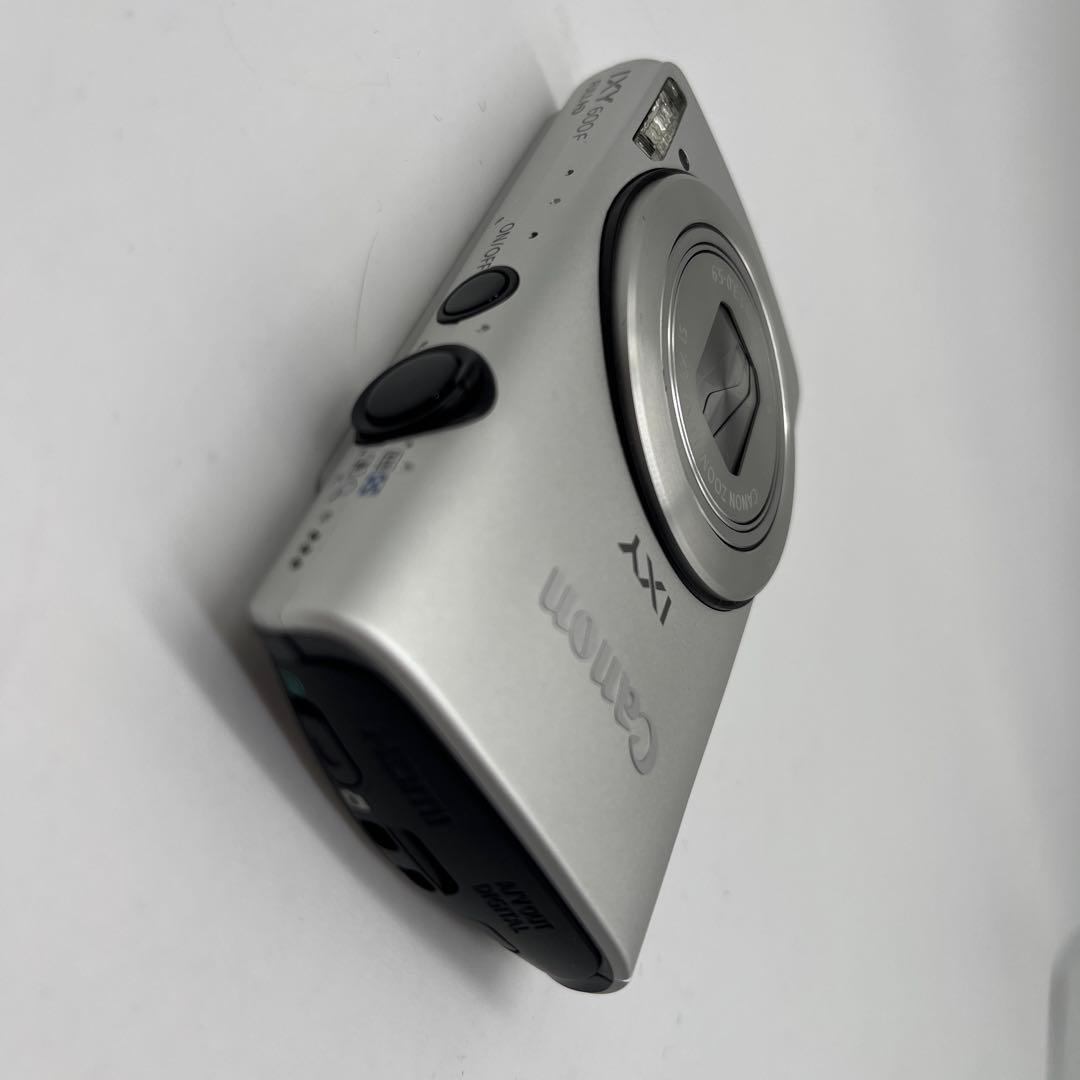 Canon IXY シルバー コンパクトデジカメ　600f pc-1676