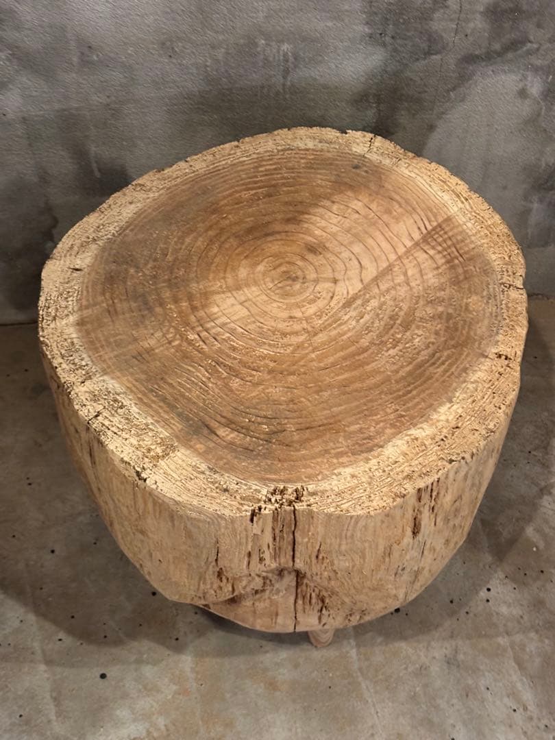 流木　手作り　1点もの　スツール　ウッドスツール
