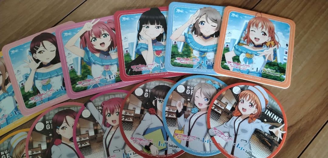 ラブライブサンシャインコースター18種セット