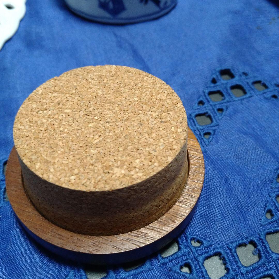 ♥美しいブルーダニュー♥プレート、キャニスター、マグカップセット