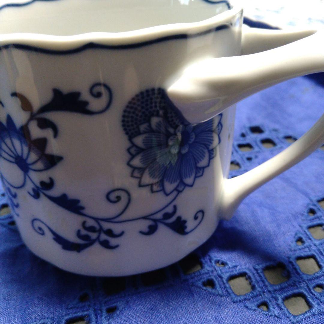 ♥美しいブルーダニュー♥プレート、キャニスター、マグカップセット
