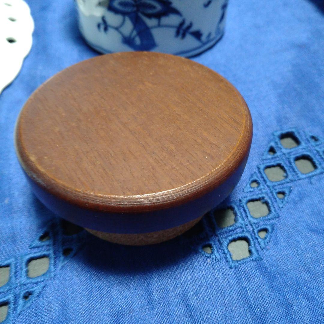 ♥美しいブルーダニュー♥プレート、キャニスター、マグカップセット