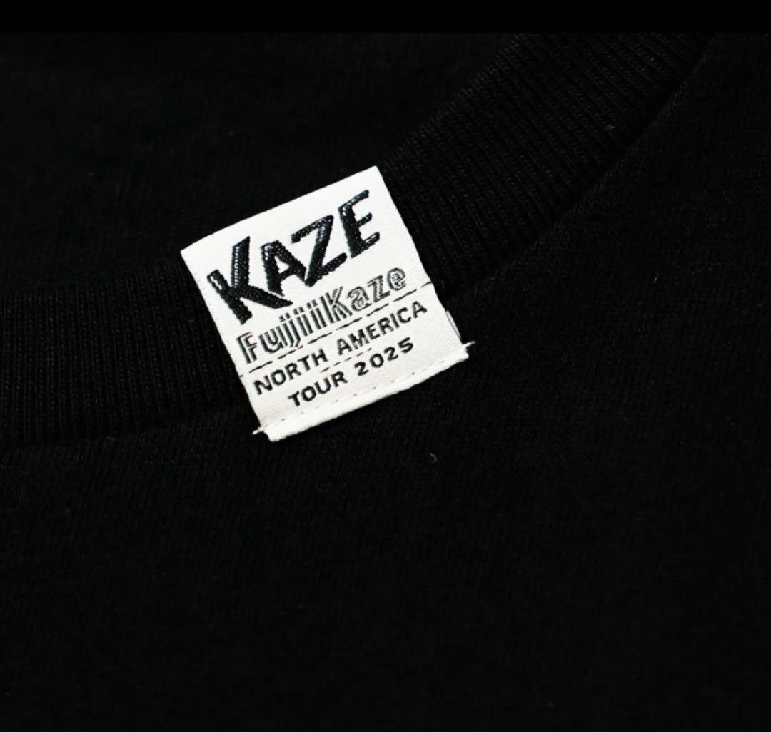 藤井風NORTH AMERICA TOUR 2025 ドリンクT（ブラック）XL