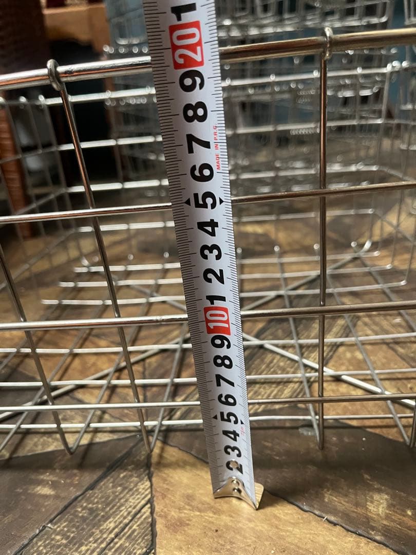 masakitnk0731 ＊学校 給食かご ステンレス 12個セット