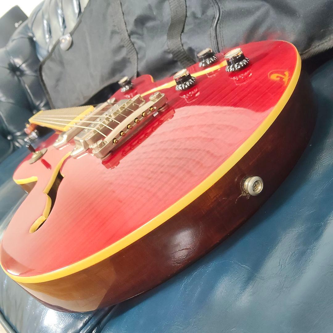Epiphone WILDKAT STUDIO PRSロックペグ換装 セミアコ