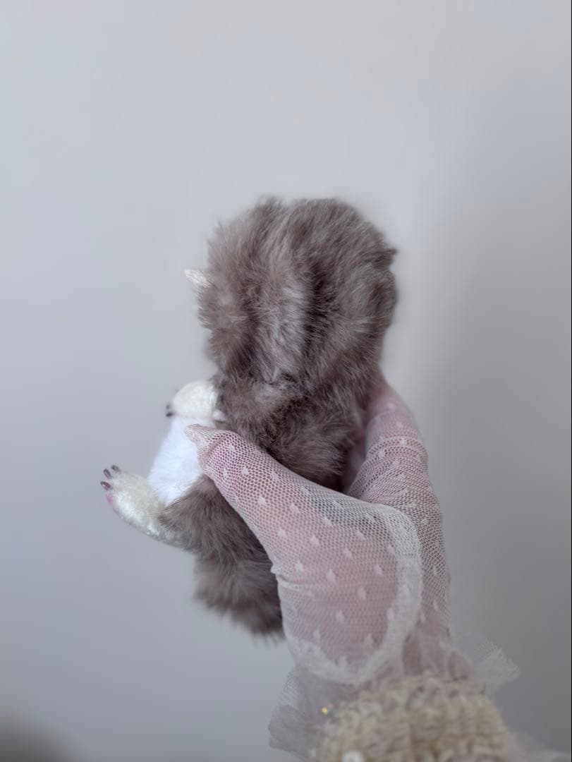 アートドール　こねこ幻獣No.085 羊毛フェルト