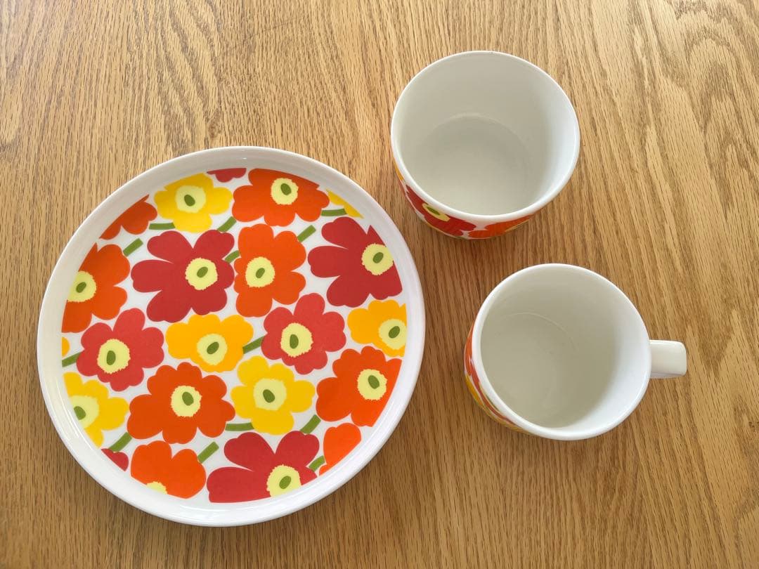 マリメッコ　キッズ用食器3点セット