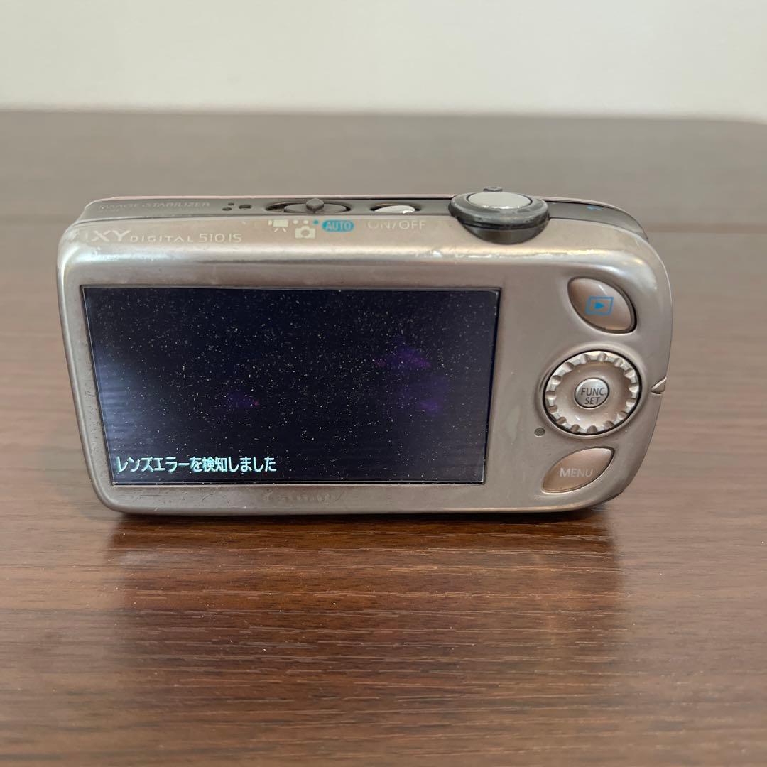 5021 Canon IXY 510IS ピンク ジャンク デジカメ