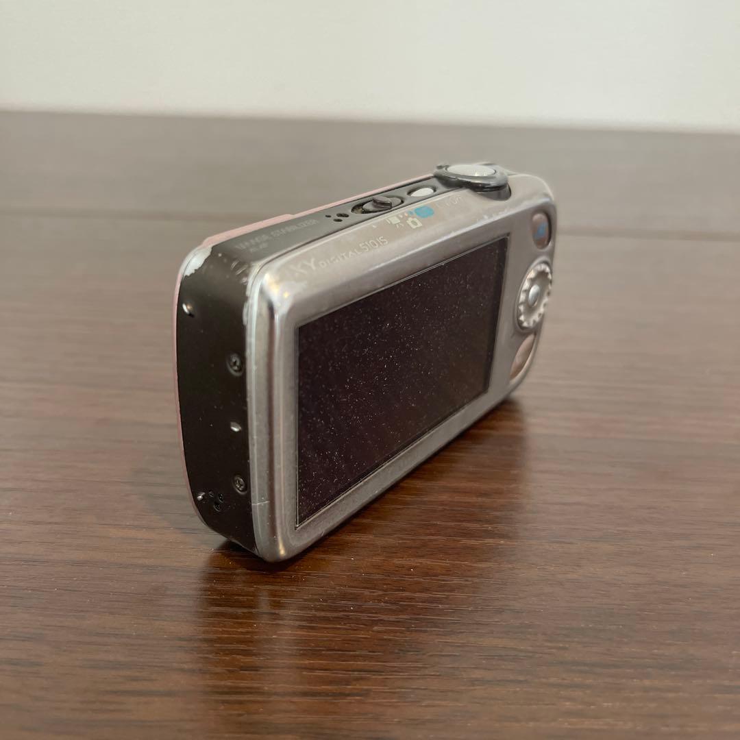 5021 Canon IXY 510IS ピンク ジャンク デジカメ