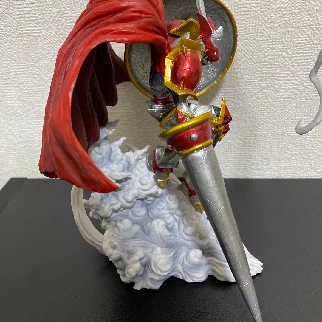 一番くじ　光を放つ、ふたつの力 B賞　デュークモン -魂豪示像