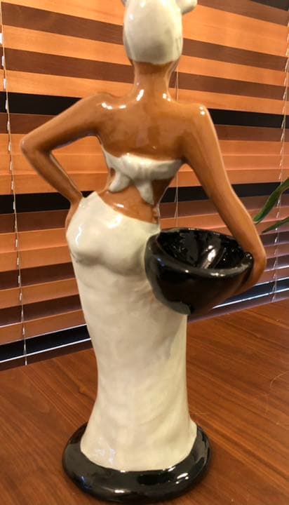 57 ヴィンテージ　ジョセフィンベカー像　プランター　ヘデイースクープ