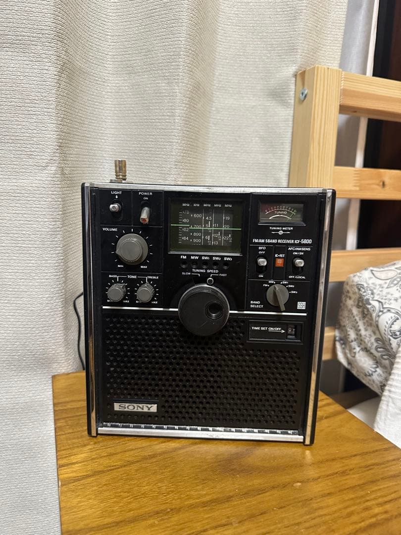 【早いもの勝ち】SONY スカイセンサー5800 短波ラジオジャンク