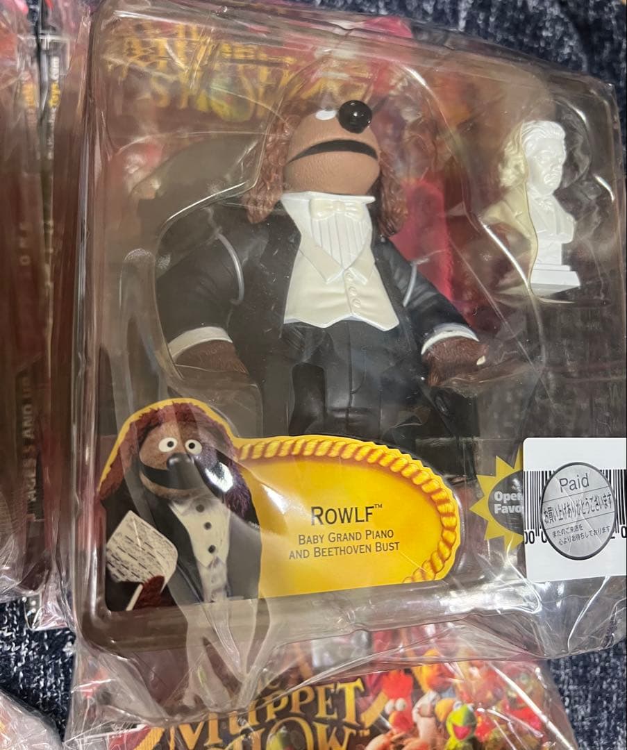 当時物　マペットショー　フィギュアセット　未開封　希少　ディズニー　カーミット
