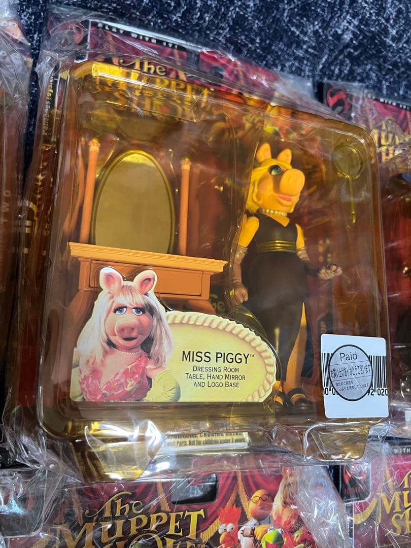 当時物　マペットショー　フィギュアセット　未開封　希少　ディズニー　カーミット