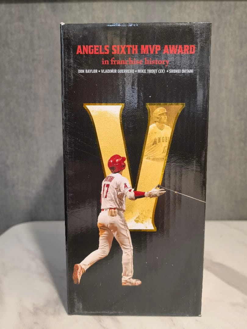 2022/5/10スタジアム来場者限定 大谷翔平MVP受賞記念ボブルヘッド ②