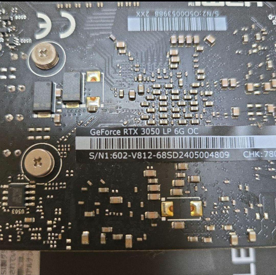★セール☆ MSI GeForce RTX 3050 6GB LP OC