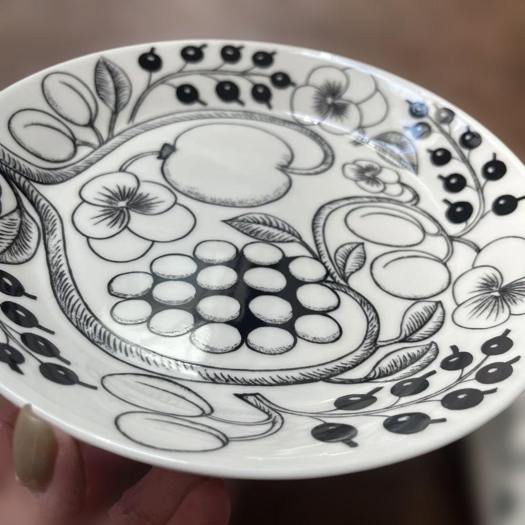 美品！ほぼ未使用旧ロゴアラビア　パラティッシプレート2枚　21センチ