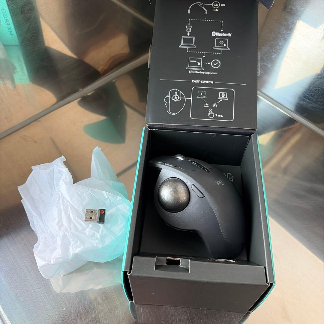 ロジクール ワイヤレス トラックボール MX ERGO MXTB1d
