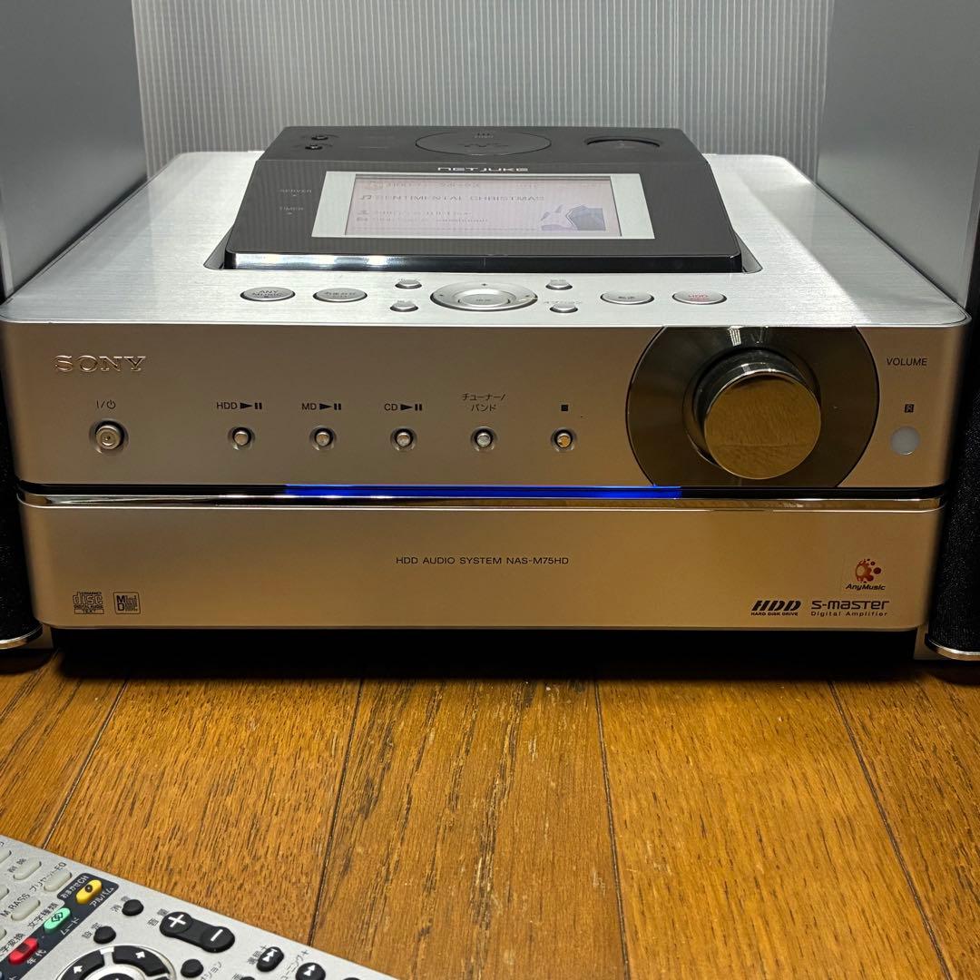 【ジャンク】 HDD AUDIO SYSTEM NAS-M75HD