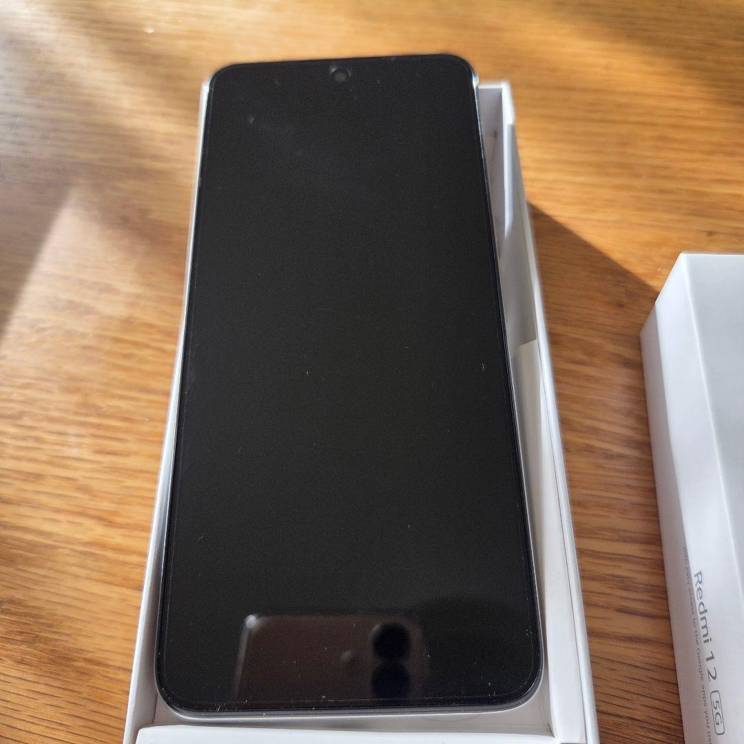 Redmi12 5G 128GB ポーラーシルバー 初期化済 美品