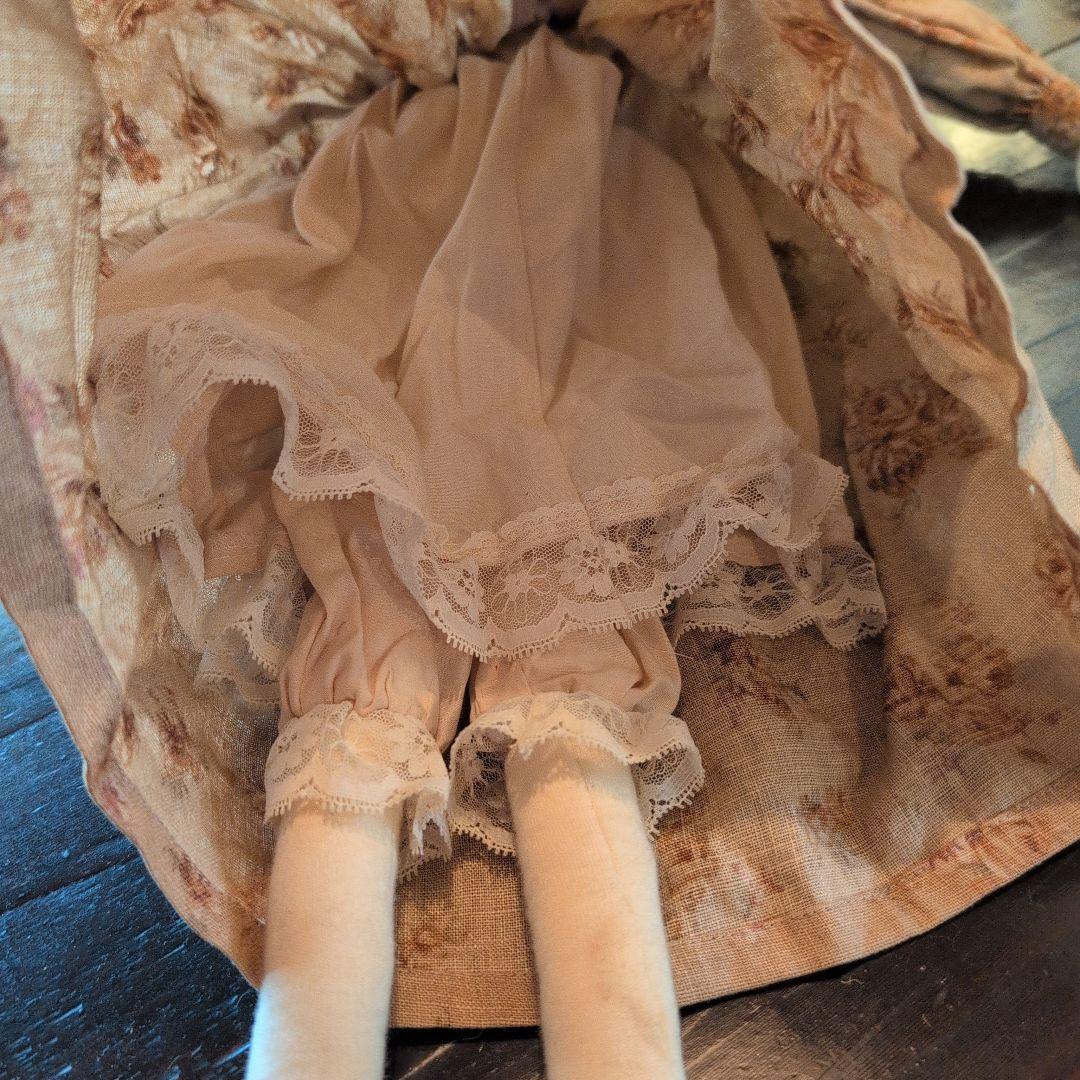 ここそな　ビンテージ風 カントリードール３人姉妹