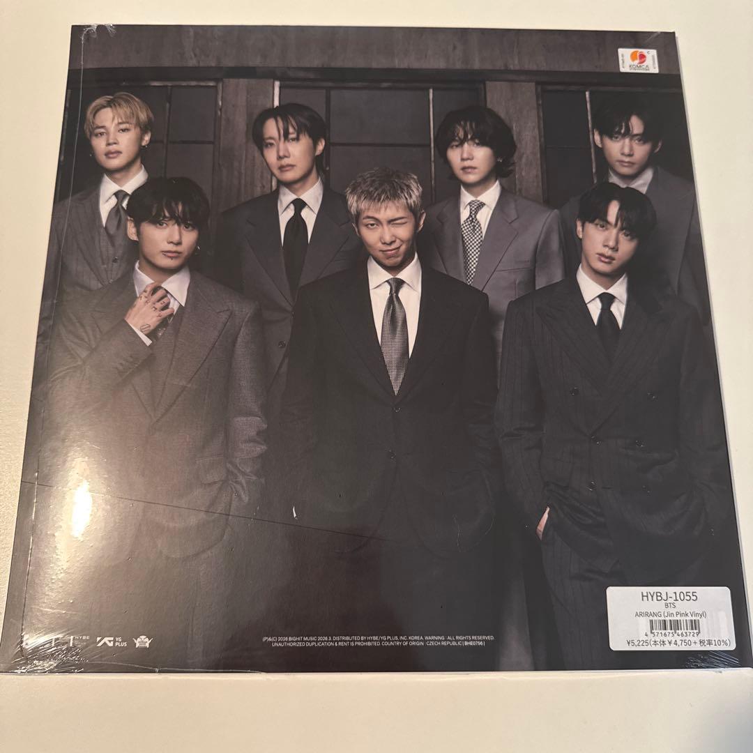 BTS ARIRANG アリランStandard Vinyl LP JIN