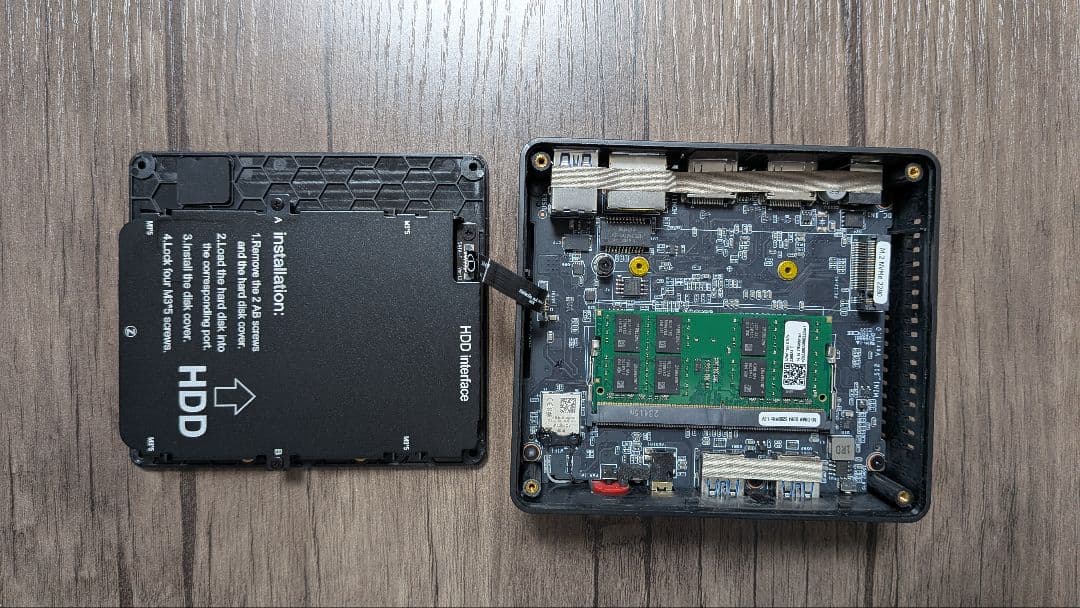【ジャンク SSDなし】TRIGKEY N100搭載ミニPC