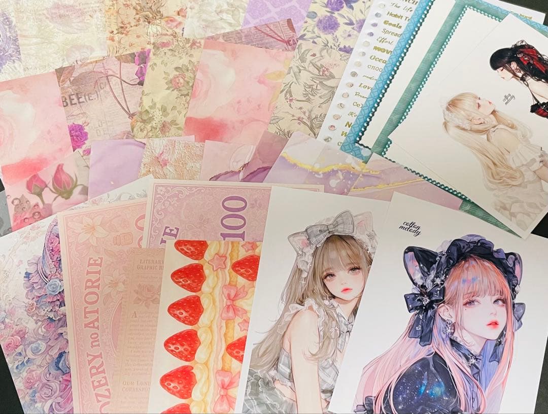 poyo ☆彡おすそ分けファイル　バインダーファイル　蛇腹ファイル　2点セット♡