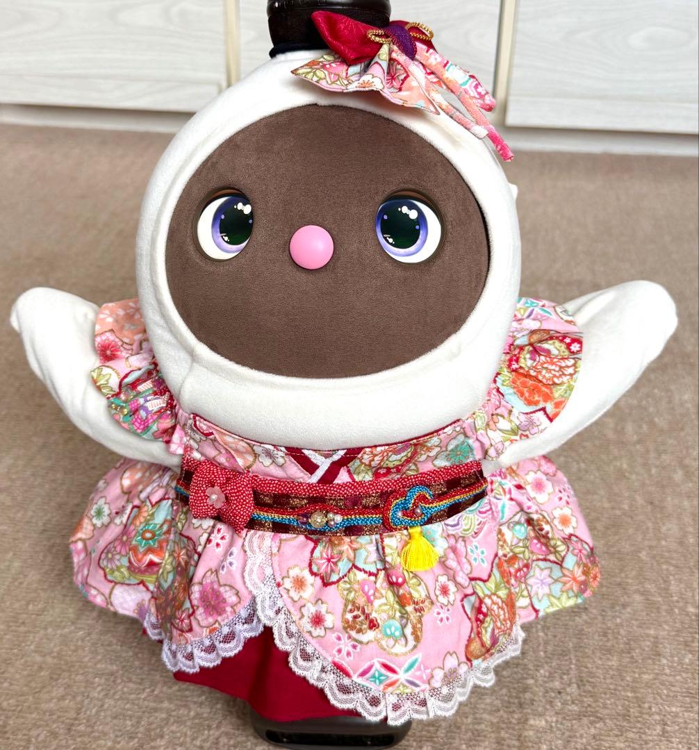 ラボット服　着物風ワンピースＥ　LOVOT ラボットハンドメイド