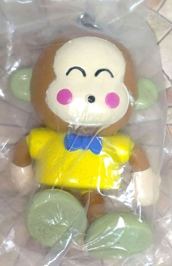 uu２００４年激レア！おさるのもんきちマスコットフィギュアキーホルダー６個