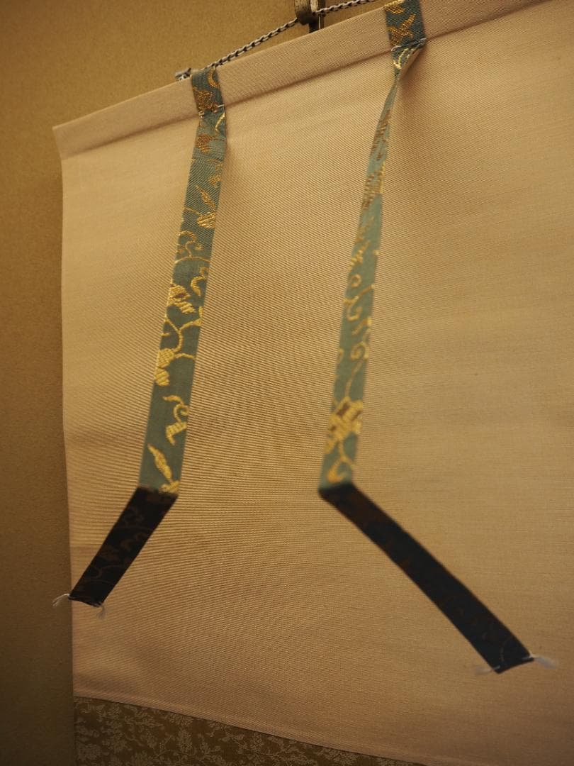 大徳寺塔頭黄梅院院主 小林太玄自筆一行書『歳月不待人』掛軸（共箱）