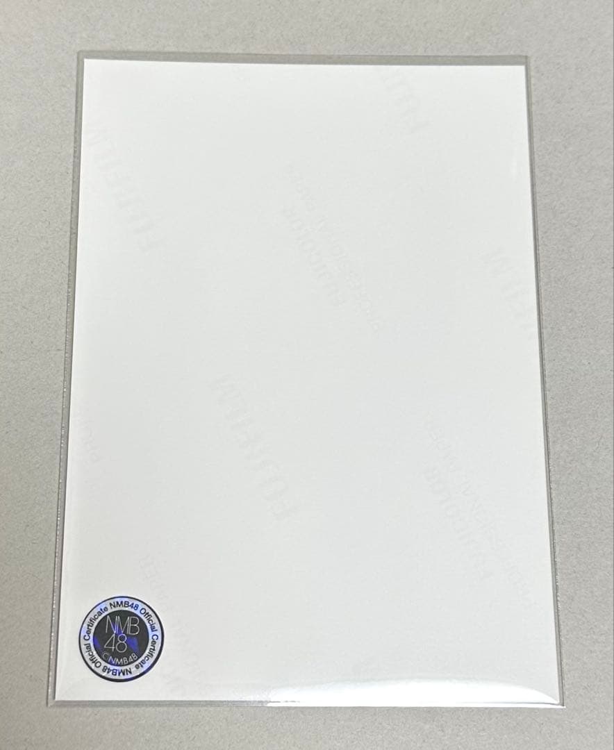 NMB48 川上千尋 直筆 サイン 生写真