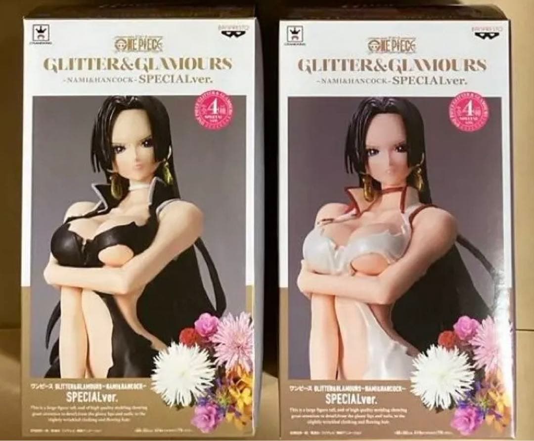 ワンピース　ハンコック　スペシャルver.　2種　欠陥（ハイヒール破損）あり
