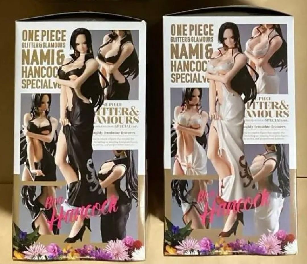 ワンピース　ハンコック　スペシャルver.　2種　欠陥（ハイヒール破損）あり