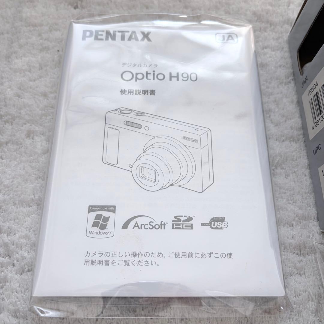 極上品【動作確認済】PENTAX ペンタックス Optio H90 レトロカメラ