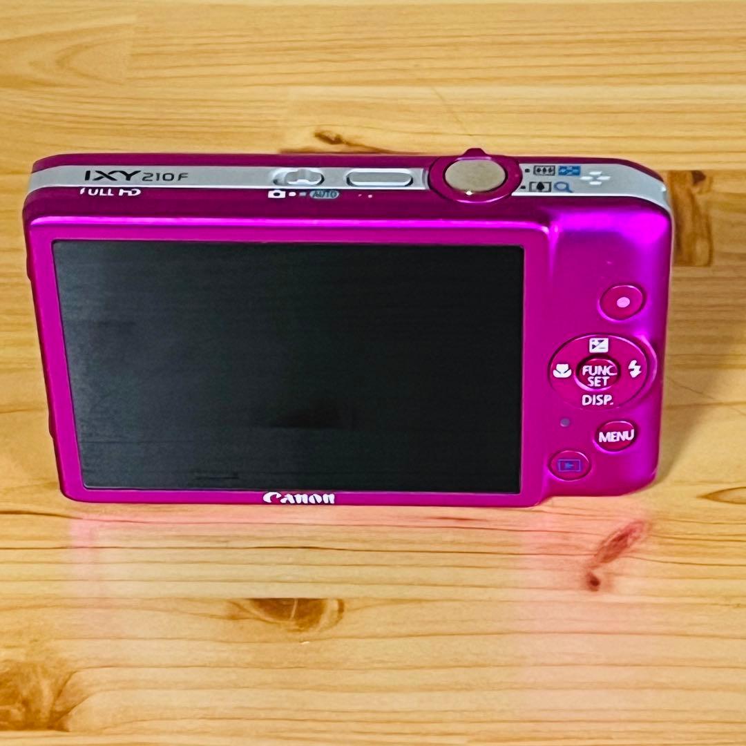 Canon IXY 210F コンパクトデジカメ 手ブレ　パープル