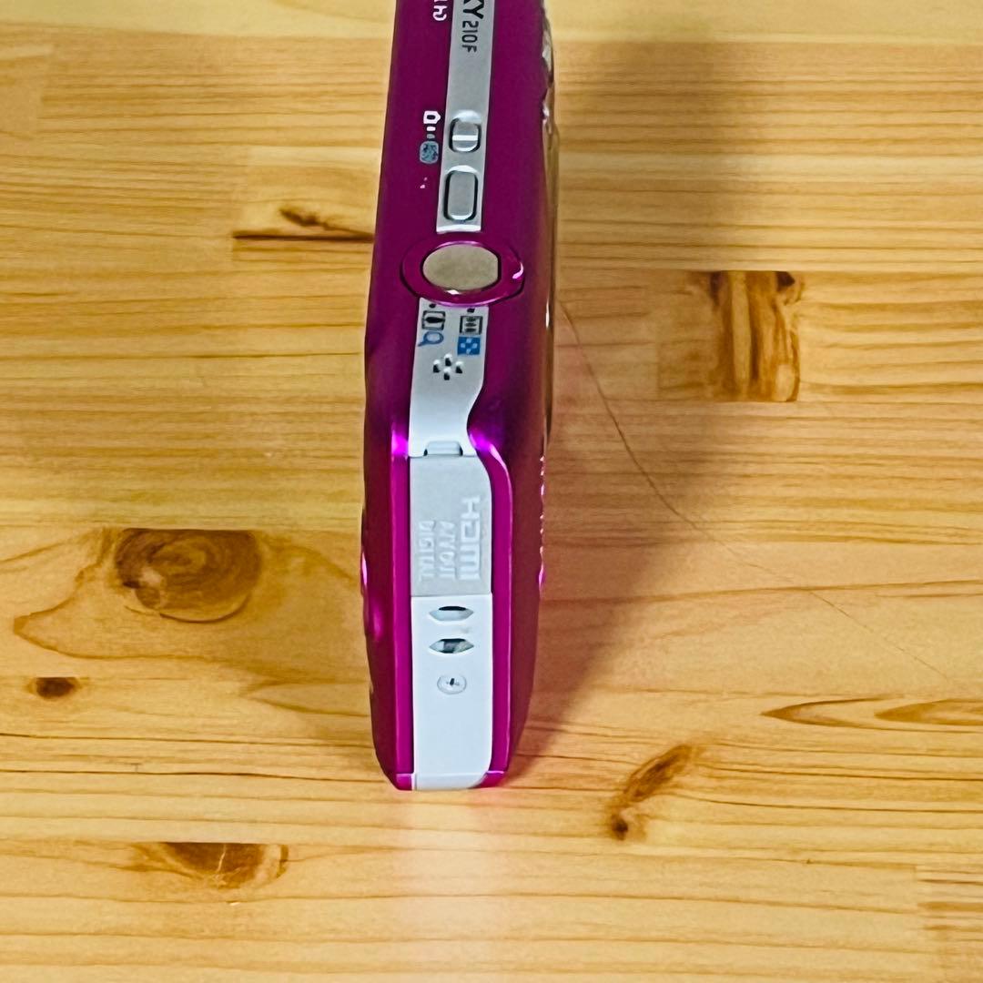 Canon IXY 210F コンパクトデジカメ 手ブレ　パープル