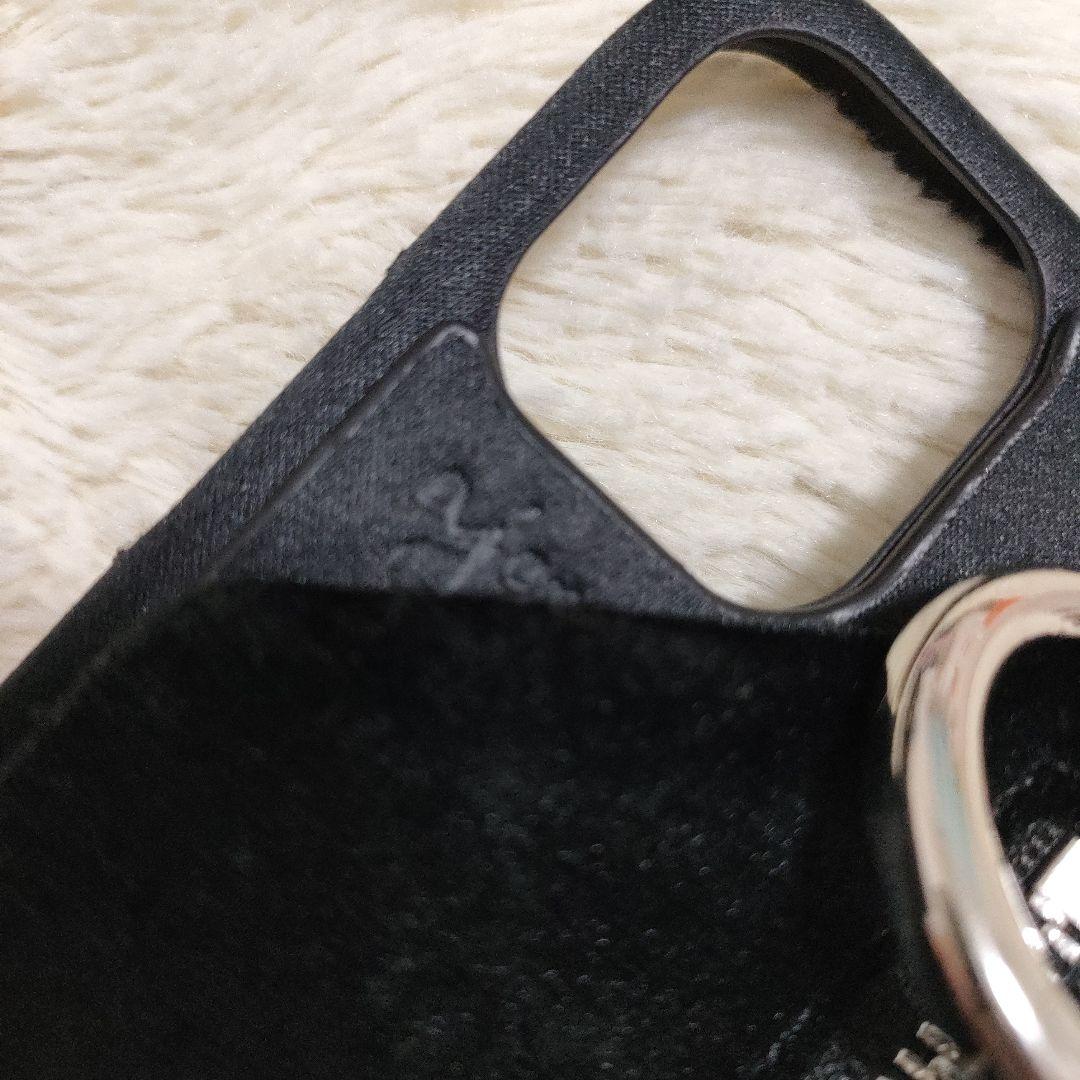 iPhone12/12Pro エジュー ケース ajew ブラック 黒