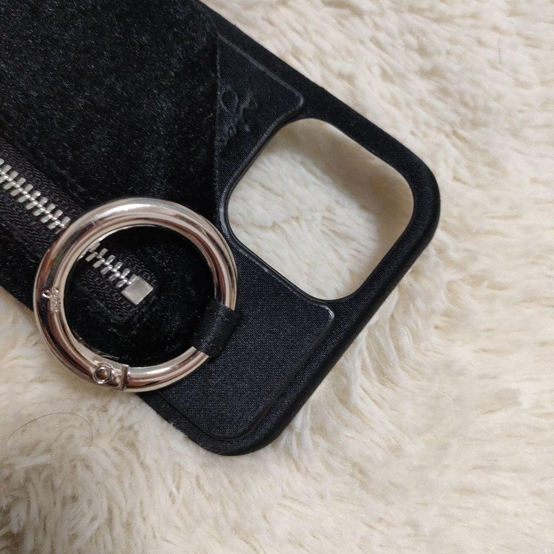 iPhone12/12Pro エジュー ケース ajew ブラック 黒