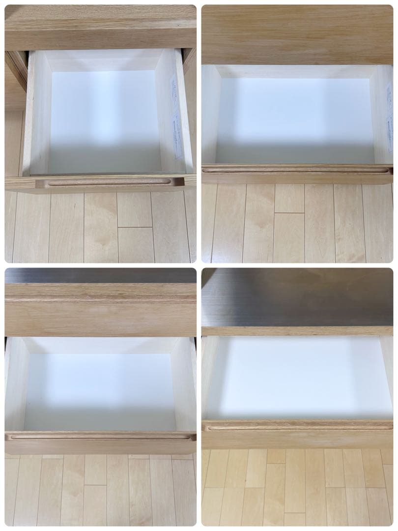 【yuki様】unico LOMキッチンカウンター　W1000 setF オーク