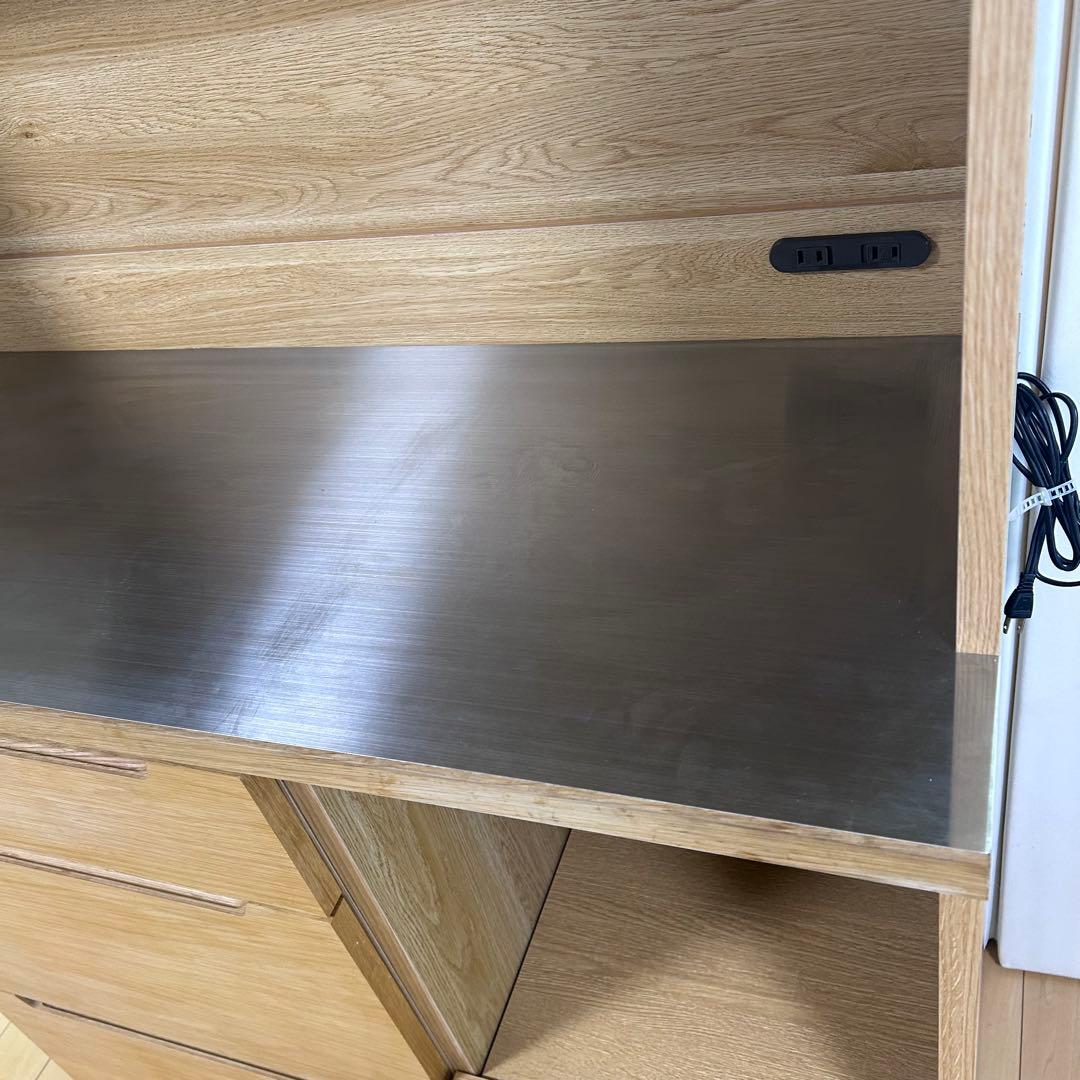 【yuki様】unico LOMキッチンカウンター　W1000 setF オーク