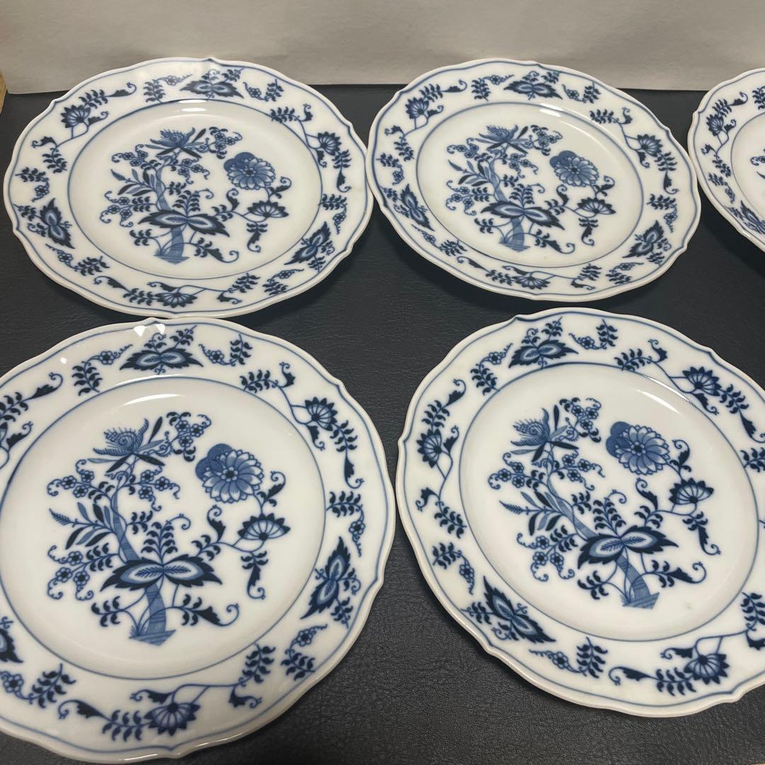 ブルーダニューブ　Blue Danube 6枚セット　約19.7cm